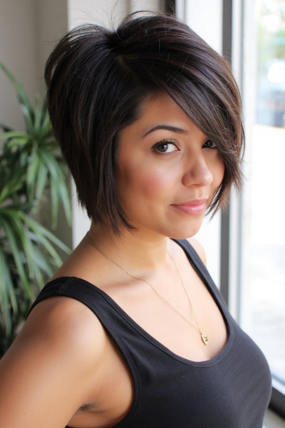 40+ Fantastic Short, Choppy Bob Haircuts for a Modern Look in 2025 117 choppy bob for round faces
