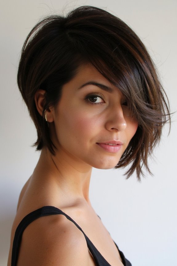 40+ Fantastic Short, Choppy Bob Haircuts for a Modern Look in 2025 93 choppy bob with asymmetrical bangs