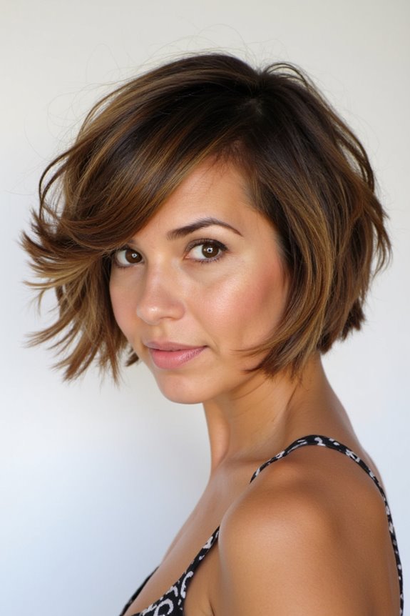 50+ Modern Short Choppy Haircuts Women Are Getting in 2025 58 choppy bob with curls
