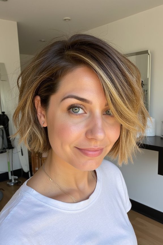 40+ Fantastic Short, Choppy Bob Haircuts for a Modern Look in 2025 113 choppy bob with elegant layers