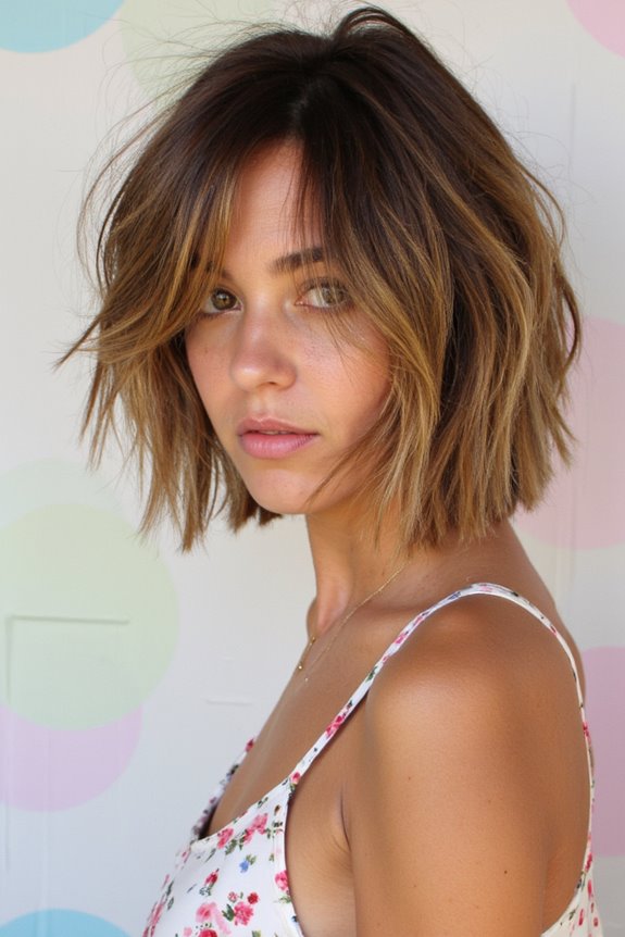 40+ Messy Short Hairstyles That Are Effortlessly Chic in 2025 63 choppy bob with texture