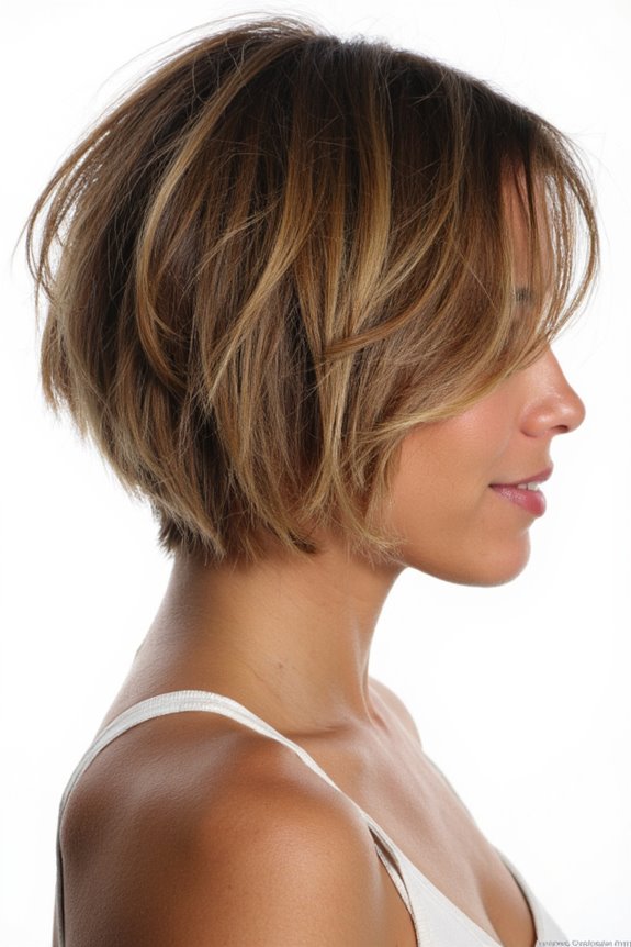 40+ Fantastic Short, Choppy Bob Haircuts for a Modern Look in 2025 75 choppy bob with waves