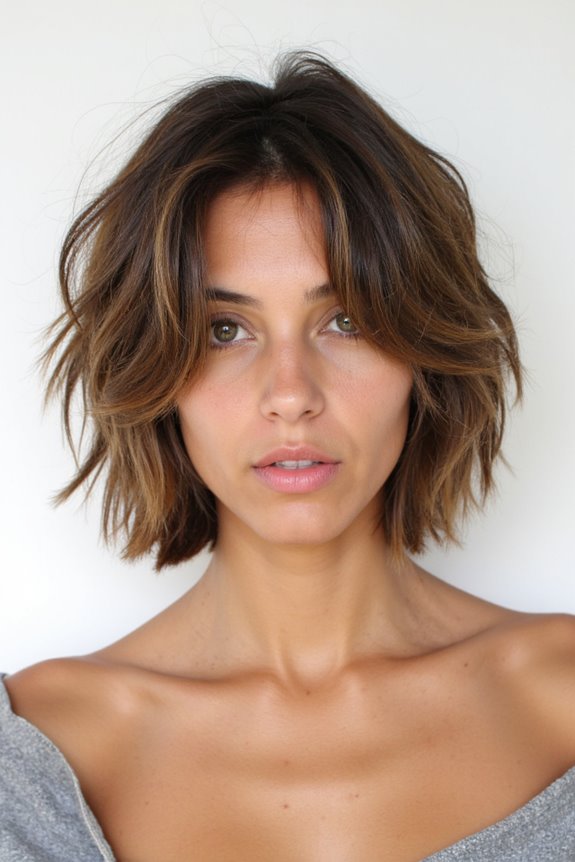 50+ Modern Short Choppy Haircuts Women Are Getting in 2025 43 choppy bob with waves