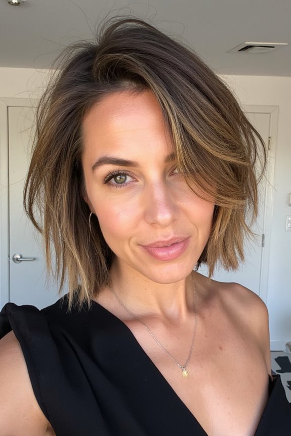 31+ Italian Bob Haircut Examples to See If Trying This New Trend in 2025 46 choppy italian bob transformation