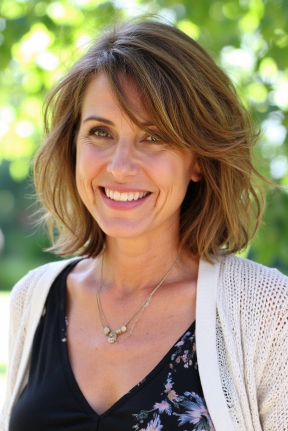 46+ Sexiest Short Hairstyles for Women Over 40 in 2025 27 choppy layered bob benefits