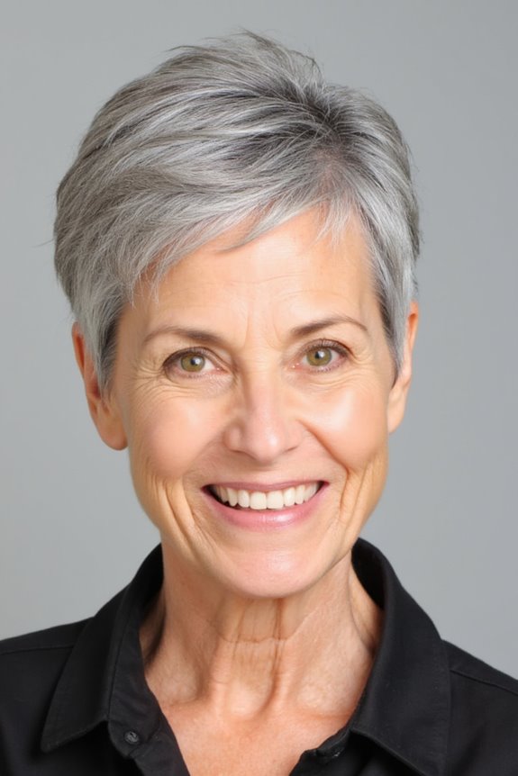 28+ Long Pixie Cuts for Older Women to Look & Feel Modern in 2025 46 choppy layered long pixie