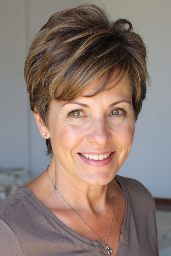 15+ Stylish Pixie Shag Haircuts for Women Over 40 to Try in 2025 18 choppy layered pixie shag