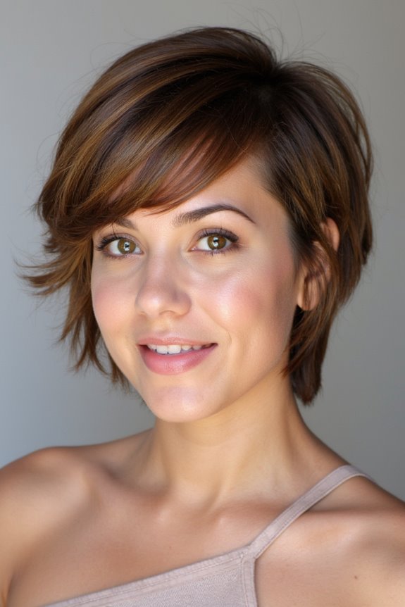 25+ Greatest Long Pixie Cuts for Thin Hair to Look Voluminous in 2025 40 choppy layers for texture