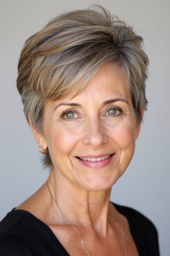 49+ Best Short Hairstyles for Women Over 50 With Fine Hair in 2025 105 choppy layers for volume