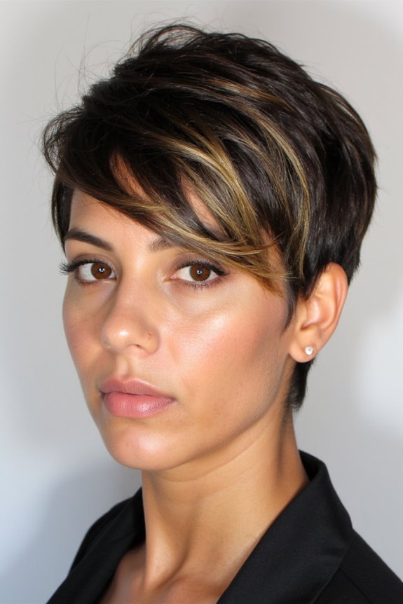 50+ Modern Short Choppy Haircuts Women Are Getting in 2025 49 choppy ombre pixie hairstyle