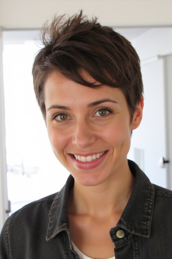 The 50+ Best Pixie Cuts for Thick Hair to Be More Manageable in 2025 172 choppy pixie for thickness