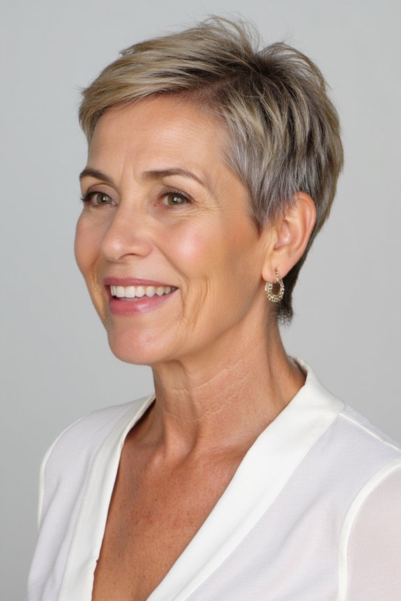 26+ Modern Pixie Shag Haircuts for Stylish Older Women in 2025 38 choppy pixie shag fade