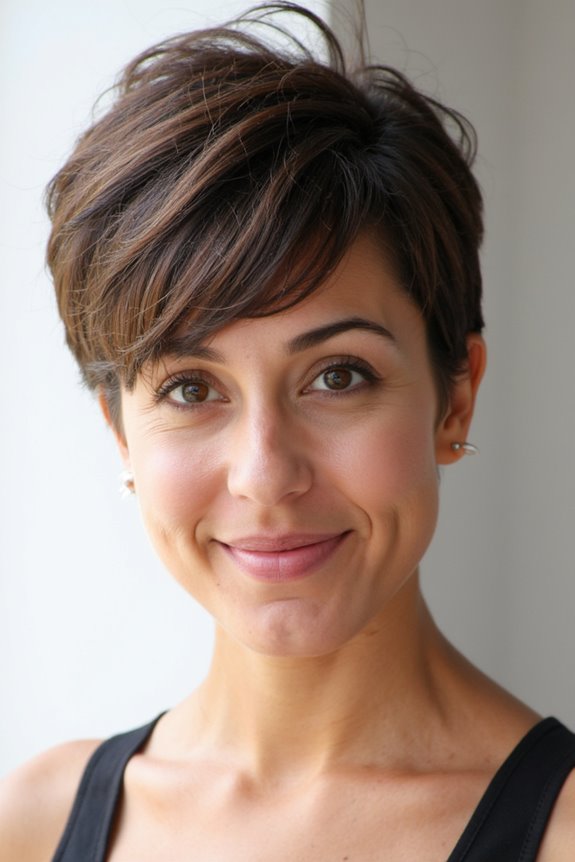 50+ Short Hairstyles for Thin, Fine Hair to Appear Thick & Full in 2025 34 choppy pixie with bangs