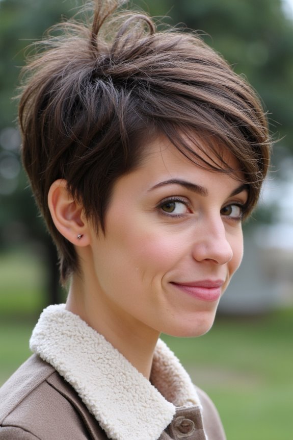 50+ Types of Choppy Pixie Cuts Women Are Asking for This Year 2025 87 choppy pixie with bangs