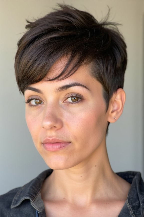 50+ Modern Short Choppy Haircuts Women Are Getting in 2025 147 choppy pixie with fade