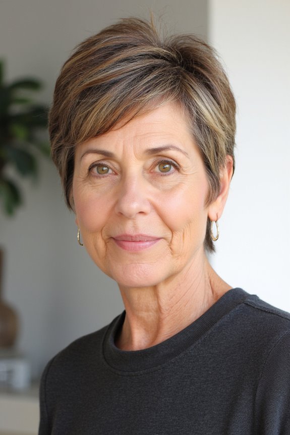 20+ Stylish Choppy Pixie Styles for Women 50 in 2025 24 choppy pixie with highlights