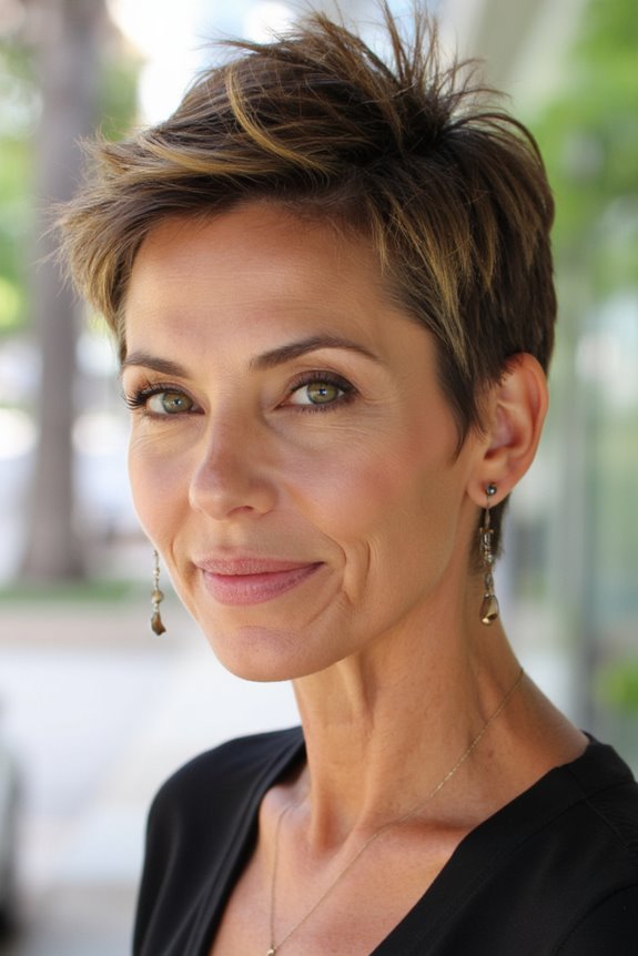 20+ Stylish Choppy Pixie Styles for Women 50 in 2025 21 choppy pixie with undercut