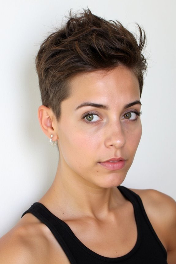 50+ Types of Choppy Pixie Cuts Women Are Asking for This Year 2025 98 choppy pixie with undercut