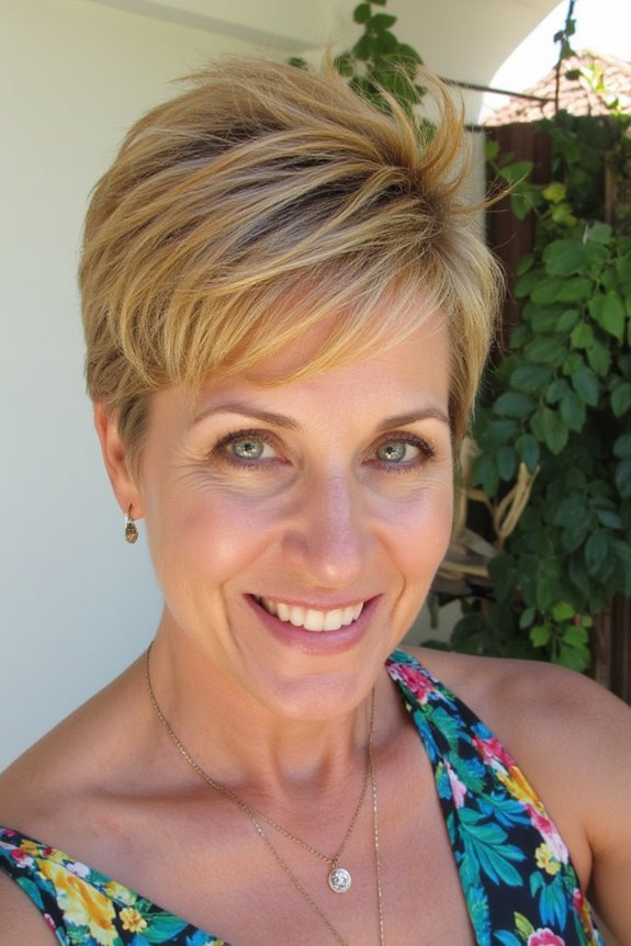 46+ Sexiest Short Hairstyles for Women Over 40 in 2025 131 choppy pixie with volume