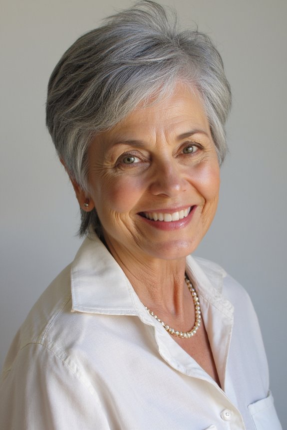 20+ Fabulous Short Shaggy Haircuts for Women Over 70 in 2025 11 choppy shag with feathered layers