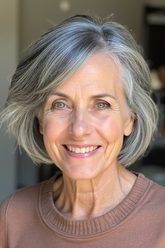29+ Short Shaggy Haircuts Women In Their 60s Can Totally Pull Off in 2025 9 choppy shaggy bob hairstyle