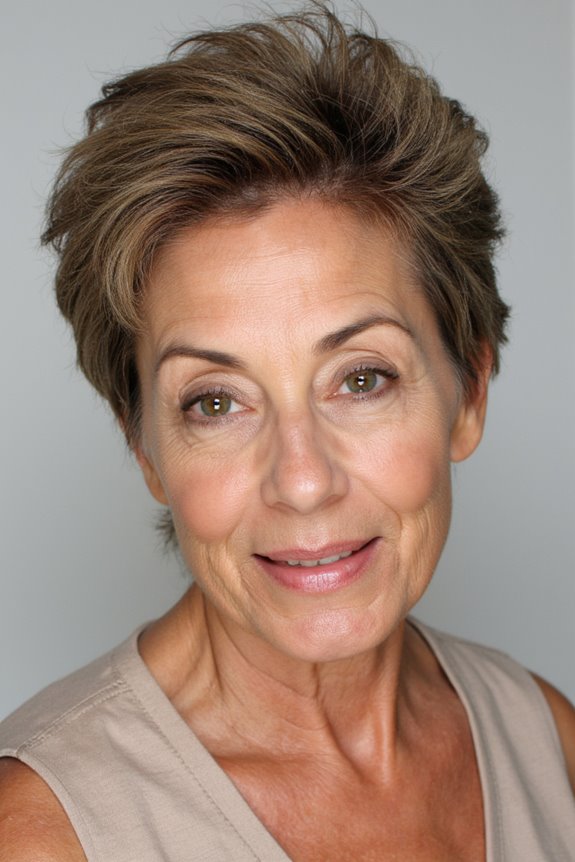 30+ Trendy Short Haircuts for Older Women With Fine Hair to Boost Volume in 2025 47 choppy short hair style