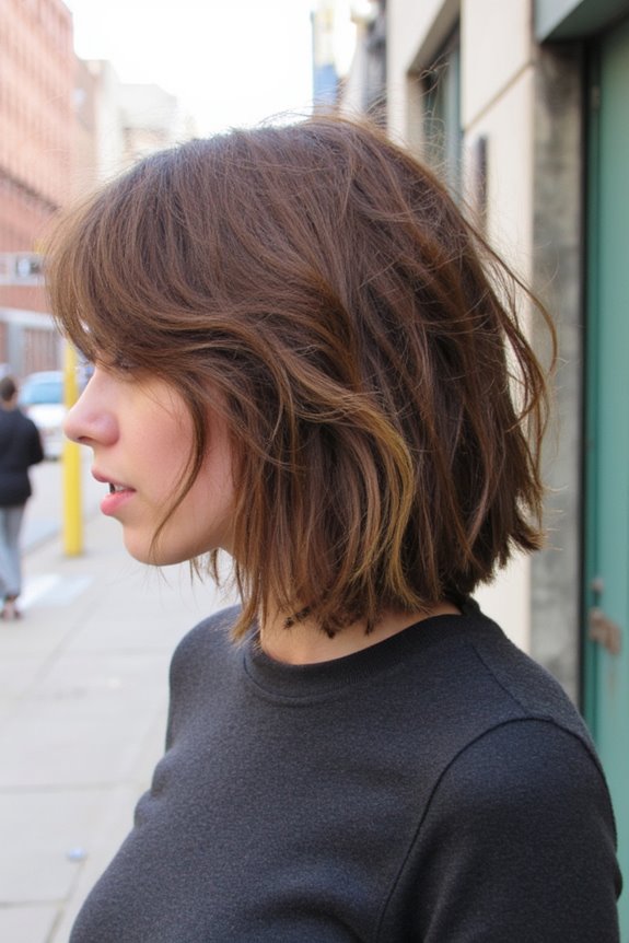 Short Fluffy Hair: 30+ Ways to Pull Off This Cute Hair Trend in 2025 45 choppy textured bob hairstyle