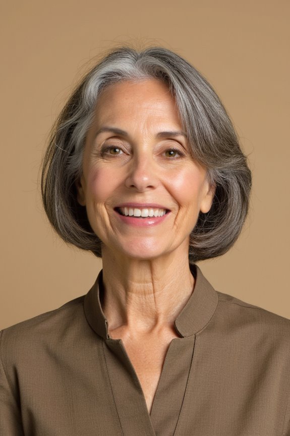 25+ Ladies Over 60 With a Round Face Show How to Rock Short Haircuts in 2025 6 classic bob styles elegance
