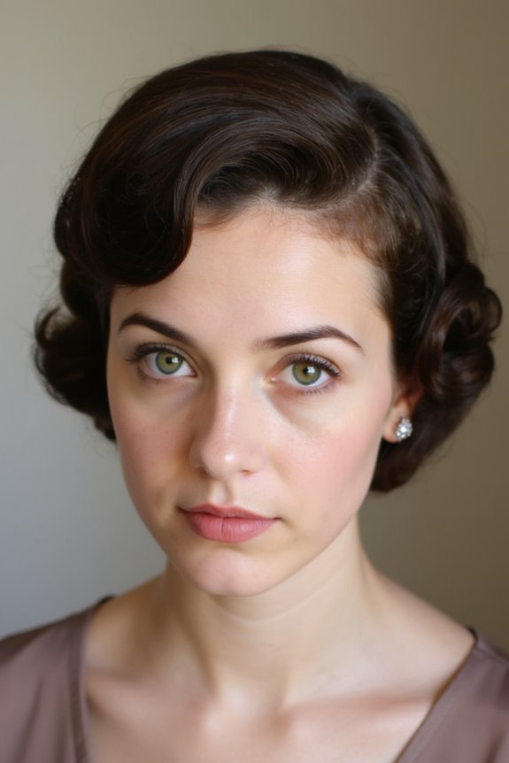 32+ Cute & Easy Updos for Short Hair for Special Occasions in 2025 67 classic vintage hairstyle revival