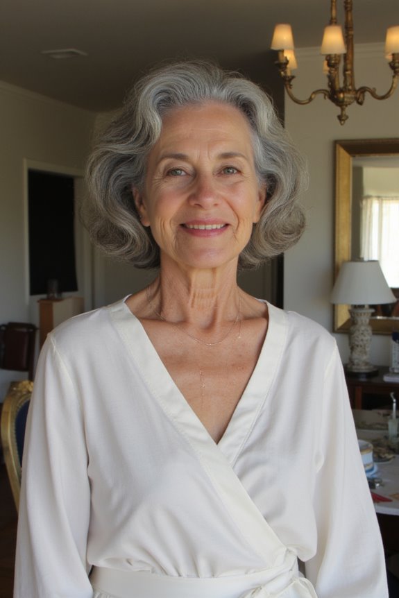 22+ No-Fuss, Yet Stylish Short Bob Haircuts for Women Over 70 in 2025 24 curly bob for effortless elegance
