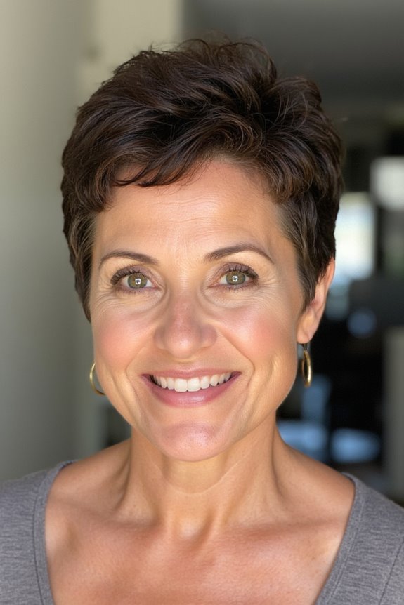 20+ Stylish Choppy Pixie Styles for Women 50 in 2025 28 curly choppy pixie hairstyle
