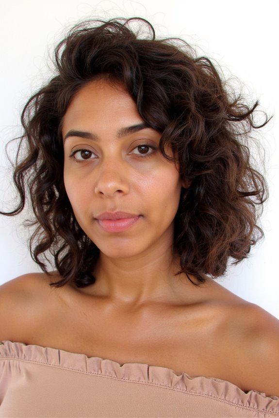 20+ Softly Sculpted Cove Haircuts to Try in 2025 21 curly hair sculpted elegance
