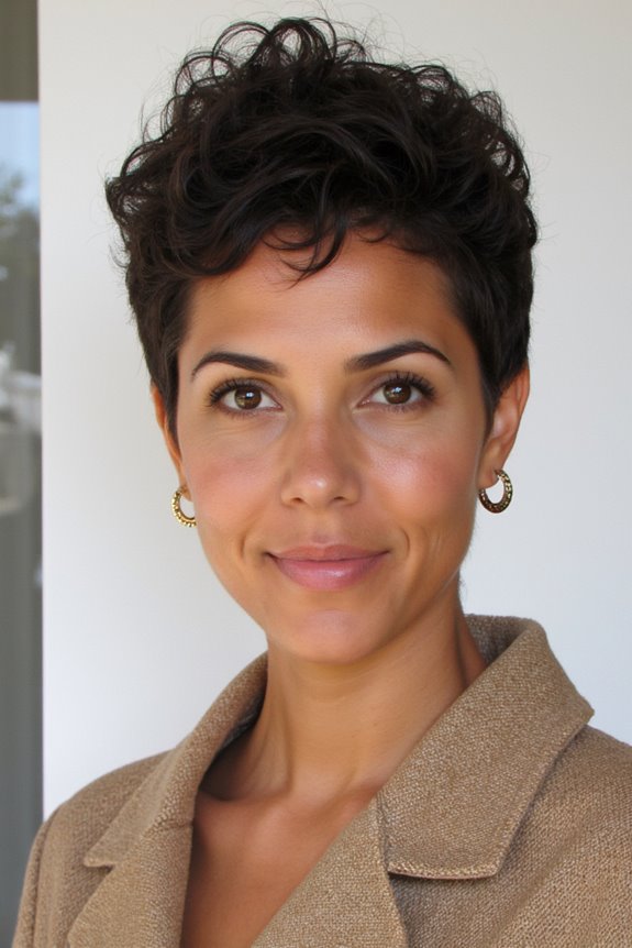 39+ Best Pixie Cuts for Fine Hair to Look Fuller in 2025 16 curly pixie cut volume boost