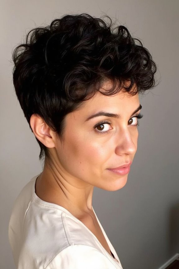 The 50+ Best Pixie Cuts for Thick Hair to Be More Manageable in 2025 24 curly pixie for volume