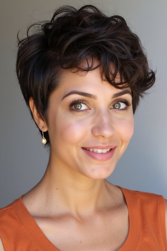 42+ Flattering Short Hairstyles for Long Faces in 2025 118 curly pixie hairstyle tips