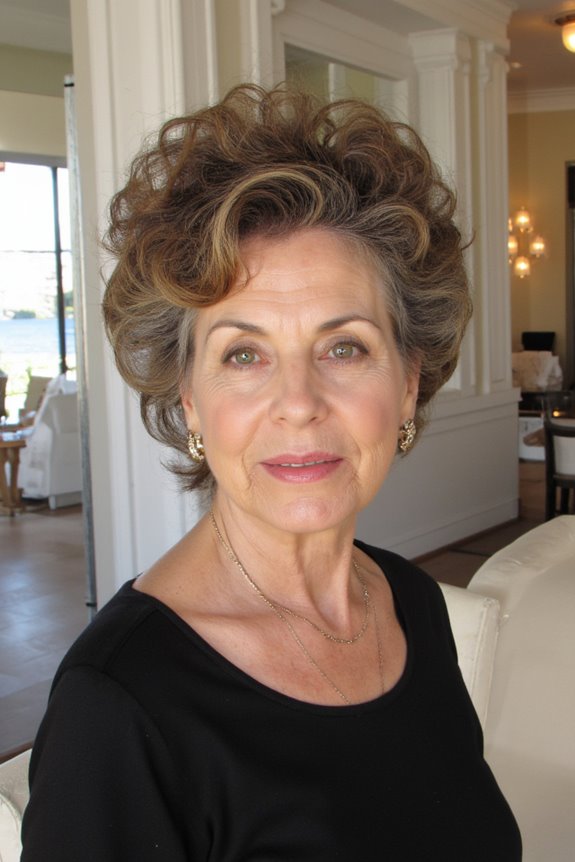 26+ Modern Pixie Shag Haircuts for Stylish Older Women in 2025 11 curly pixie shag hairstyle