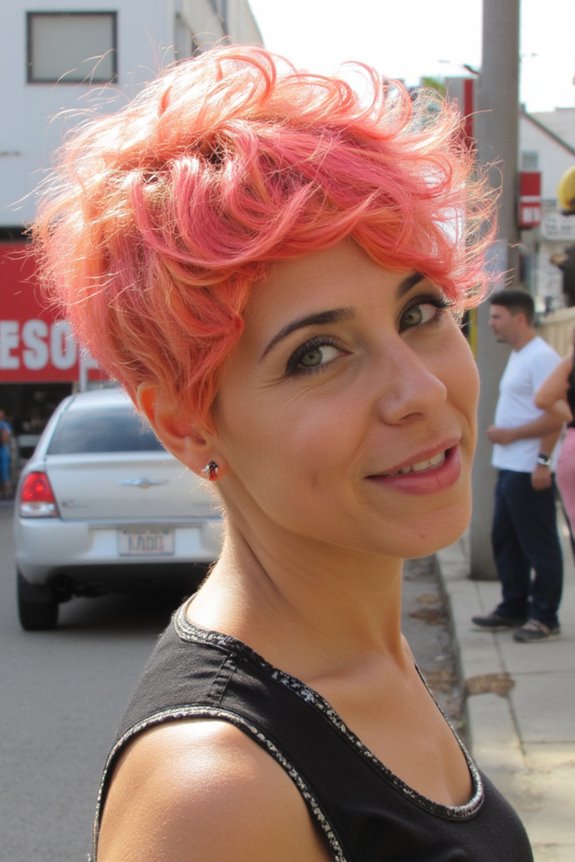 35+ Cutest Curly Pixie Cut Ideas & How to Choose A Flattering One 10 curly pixie with undercut