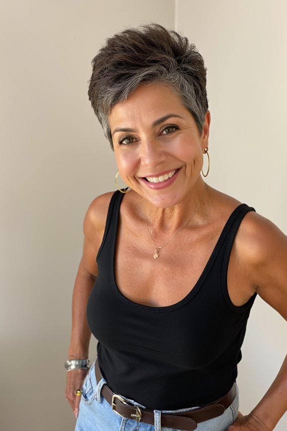 44+ Stylish & Fuss-Free Short Hairstyles for Women Over 50 in 2025 102 curly pixie with volume