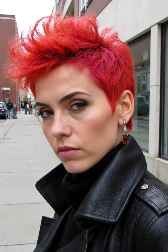 35+ Edgy Short Haircuts for Women Wanting a Bold, New Style in 2025 82 curly pixie with volume