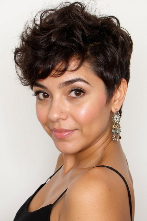 32+ Cutest Short Shaggy Haircuts for Fine Hair to Look Fuller in 2025 39 curly shaggy crop styling