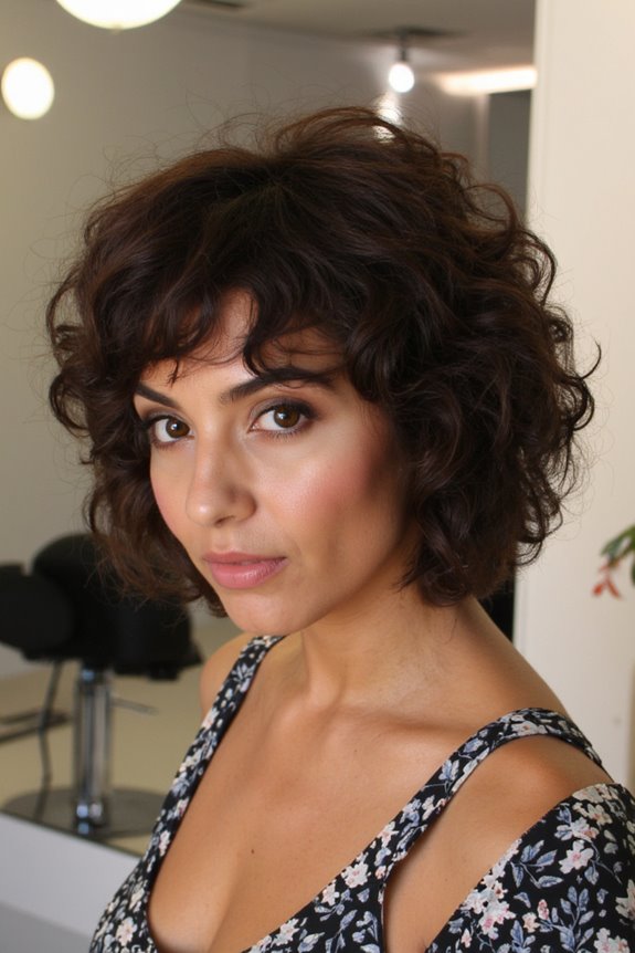 25+ "Shattered Bob" Haircuts to Totally Get in 2025 27 curly shattered bob maintenance tips