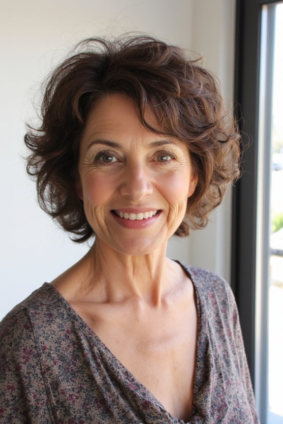 25+ Incredible "Short" Shag Haircuts for Older Women in 2025 9 curly short shag hairstyle tips