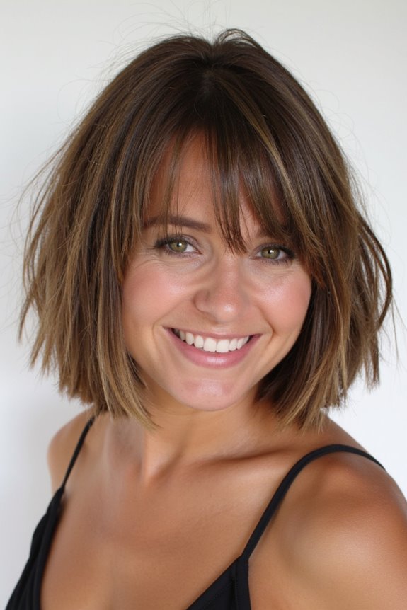 37+ Best Ways to Wear Curtain Bangs With Short Hair in 2025 108 curtain bangs short bob