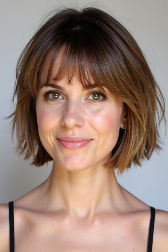 37+ Best Ways to Wear Curtain Bangs With Short Hair in 2025 104 curtain bangs short shag