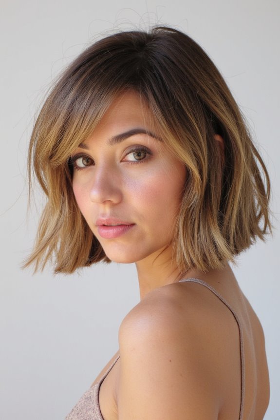 20+ Softly Sculpted Cove Haircuts to Try in 2025 12 curved bangs for classic bob