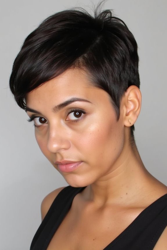 35+ Asymmetrical Pixie Cut Ideas That Make a Statement for 2025 42 deep side part pixie