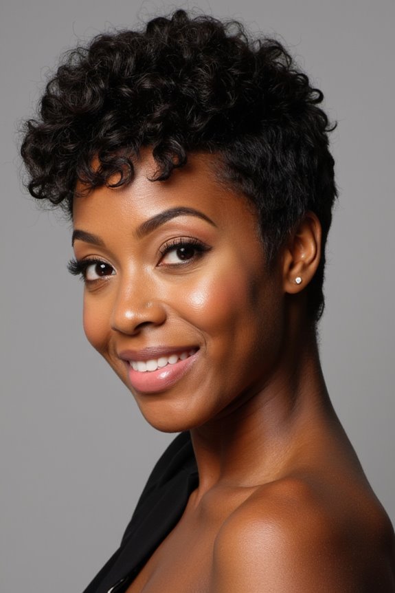 40+ Incredible Short Hairstyles for Black Women in 2025 80 defined coil cut styling