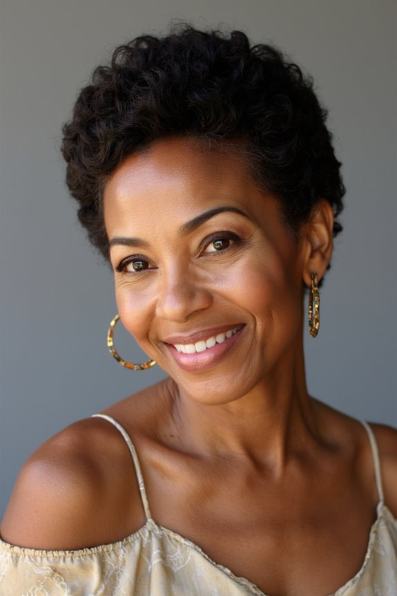 15+ Beautiful Short Natural Haircuts for Black Women Over 60 in 2025 37 defined curls for crops