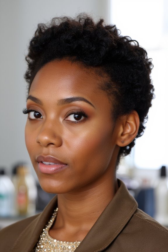 27+ Very Short Haircuts for Women Who Need a Big Makeover in 2025 61 defined curls polished edge