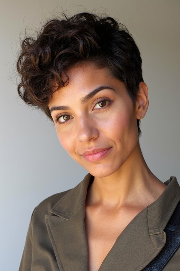 34+ Edgy Pixie Cuts for Women of All Ages and Hair Textures in 2025 10 defined ringlets playful texture